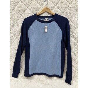 RUUM American kid's wear boys size XL 14  navy blue and blue cotton sweater